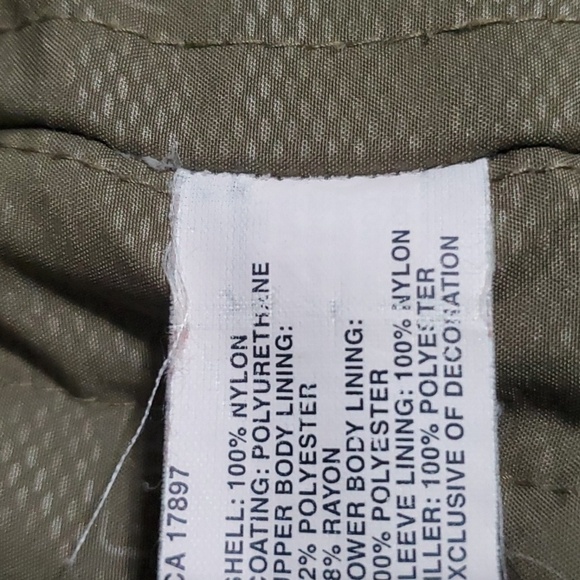 Gap jacket boys size large ( 10 ) orange grey green blue zippered pockets - Picture 16 of 16